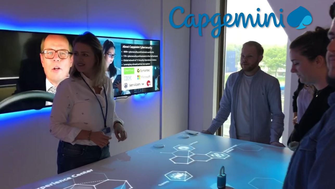 Capgemini video on website