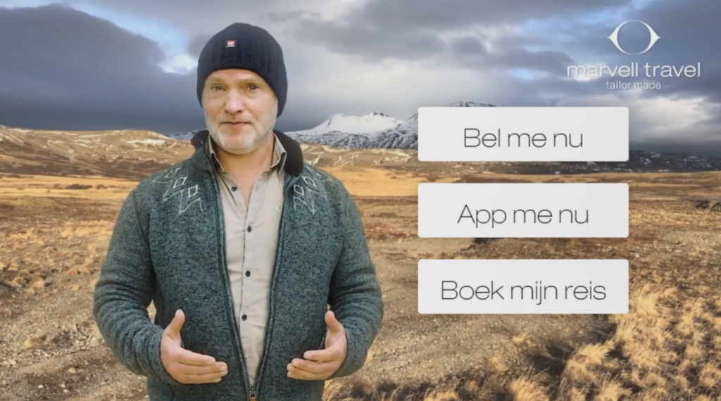 Marvell Travel personalized video